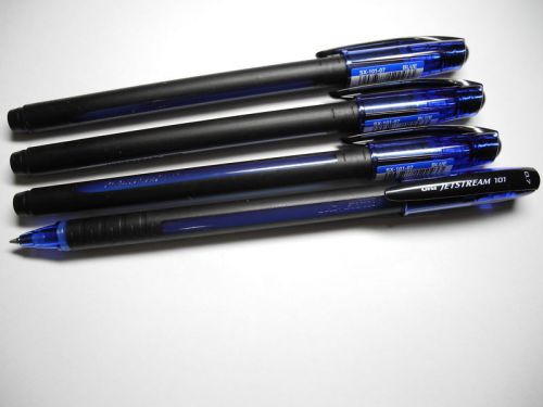 12pcs NEW UNI-BALL Jetstream SX-101-07 0.7mm roller ball pen Blue
