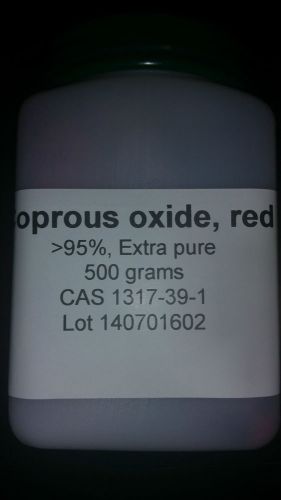 Cuprous oxide, &lt;95%, Extra pure, 500 gm