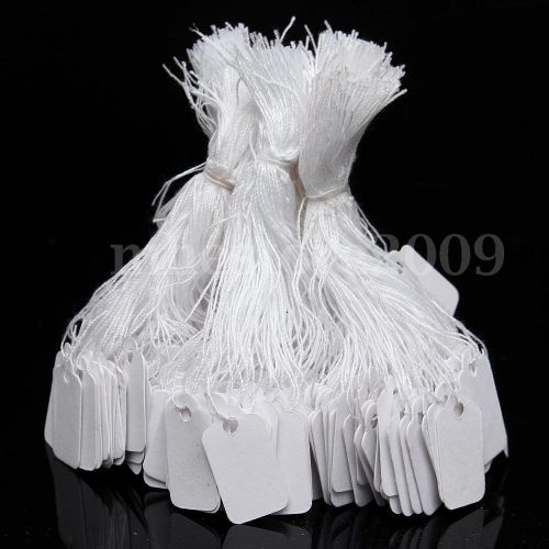500x strung tie watch jewelry display merchandise price ticket tags label retail for sale