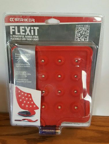 Striker flexit powerful hands-free flexible led work light  task light – new. for sale
