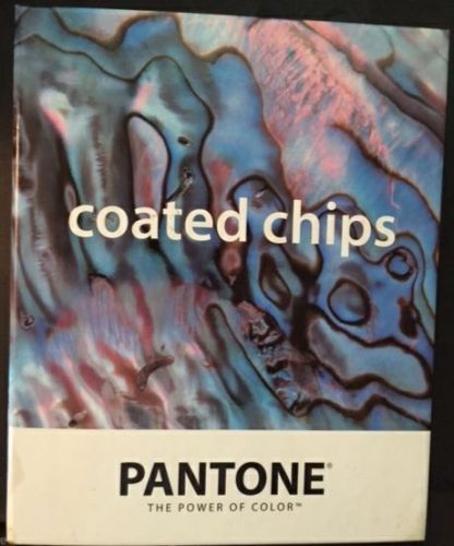Pantone The Power of Color Specifier Book Coated Chips 3 Ring Binder Used 1995
