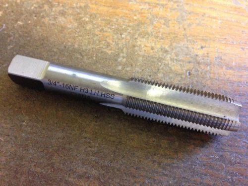 3/4-16 GH3 HIGH SPEED STEEL 4 FLUTE LEFT HAND TAPER TAP