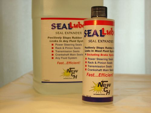 Seallube stops leaks rubber seals gaskets hydraulics pneumatics guaranteed for sale