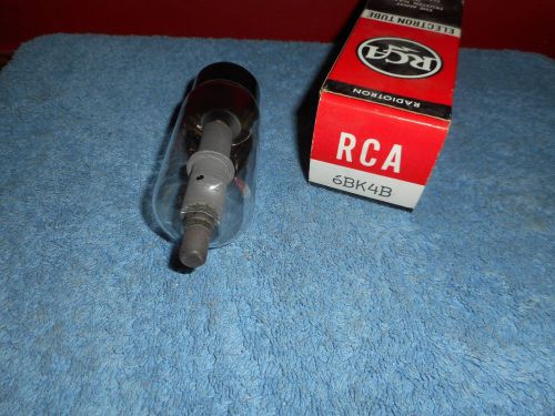 RCA 6BK4B ELECTRON TUBE NOS ORIGINAL BOX NEVER USED MADE IN USA