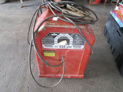 Lincoln Electric 230V 225 Amp AC Arc Welder Stick Welding Machine Weld AC225S