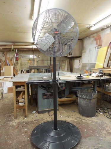 Dayton  industrial pedestal fan.