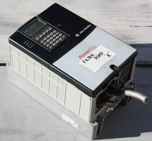 Allen bradley 20a c 011 a 0aynannn 5.5kw 7.5hp three phase variable speed drive for sale