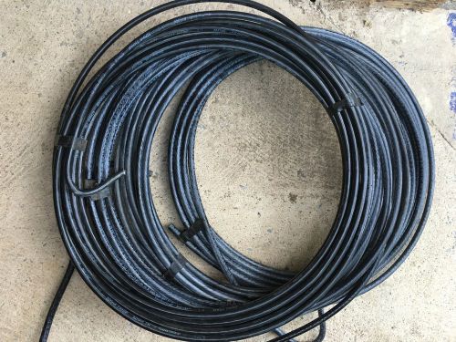 THHN THWN-2  #2 AWG GAUGE STRANDED COPPER WIRE 50&#039; BLACK BUILDING WIRE