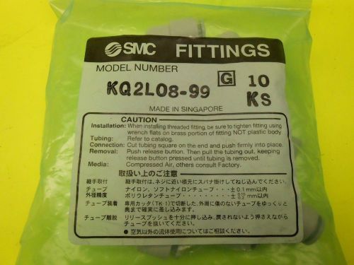 SMC KQ2L08-99 Elbow Fitting -- New (Package of 10 pcs)