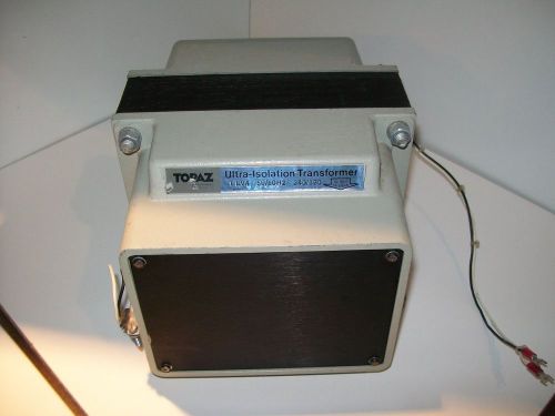 Topaz electronics ultra isolation transformer 91001-21 for sale