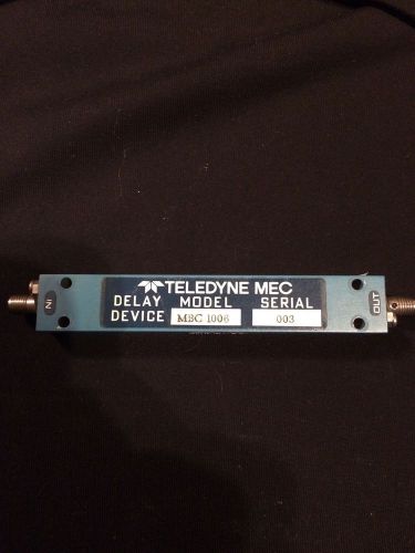 TELEDYNE MEC DELAY DEVICE Mod.MBC1006