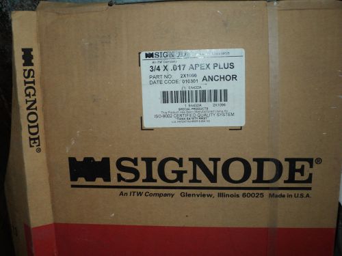 signode industrial group  085489 DEMO Anchor Strapping 3/4&#034; X .017&#034; APEX PLUS