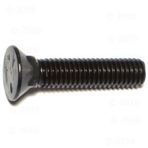 Hard-to-find fastener 014973294410 grade 5 plow bolts, 2-inch, 8-piece for sale