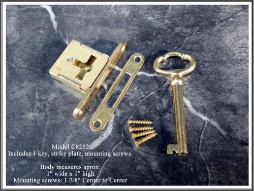 National C8252 Drawer Door Lock Skeleton Bit Key Replacement Mortise Keyed Alike