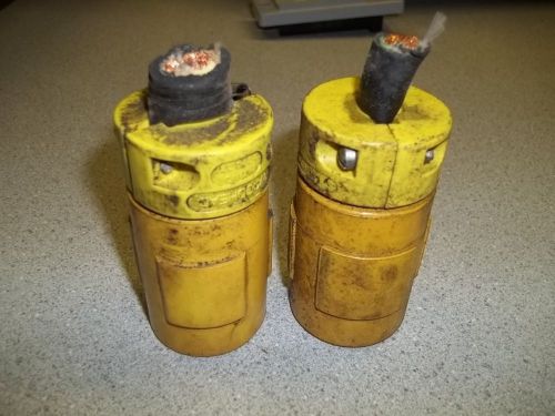 Woodhead 15A 125V Set of 2 Connectors *FREE SHIPPING*