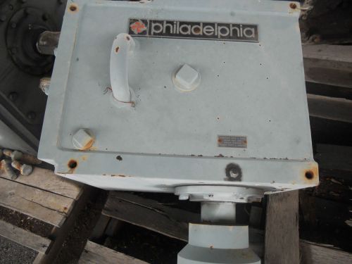 PHILADELPHIA GEAR REDUCER 3833-S-PTO- 21-1