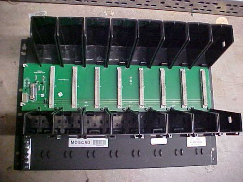 motorola moscad Remote Terminal Unit SCADA rack assy no plug in f6900a  loc#a341