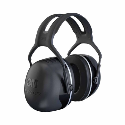 3M Peltor X5A Over-the-Head Earmuffs 31 dB One Size Fits Most BLACK