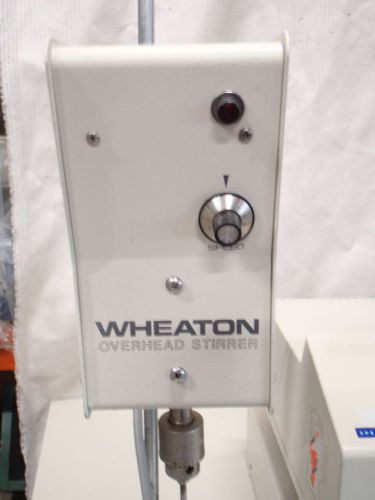 Wheaton overhead stirrer with stand and impeller 5000 rpm max for sale