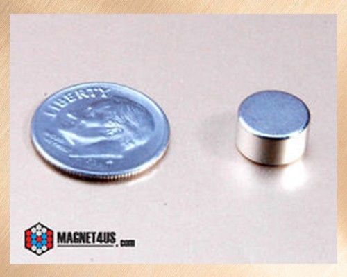 10pcs neodymium rare earth magnet for sale disc 3/8&#034;dia x 2/10&#034;thick craft ndfeb for sale