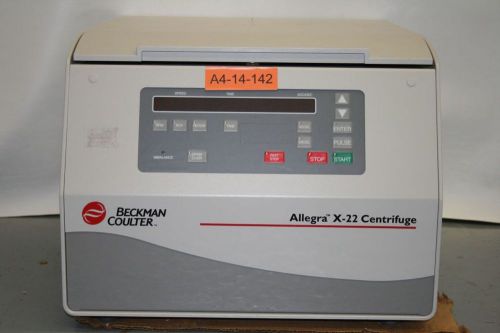 Beckman coulter allegra x-22 benchtop centrifuge for sale