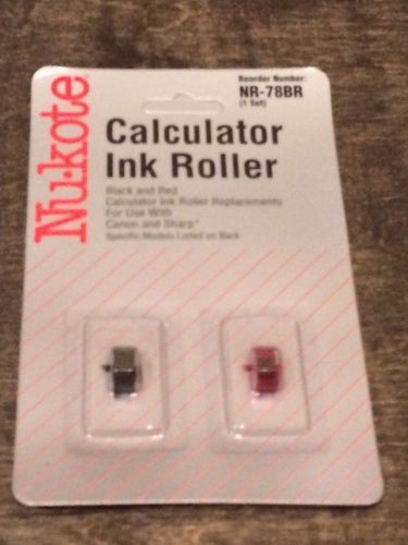 2 Sets - Nukote NR-78BR Calculator Ink Replacements - SHARP EL 2192C - NEW