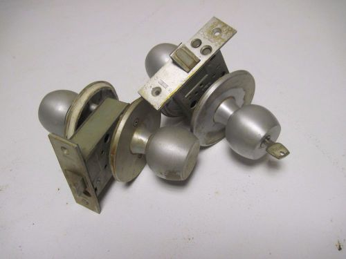 Two Sargent Commercial Keyed Lock Set