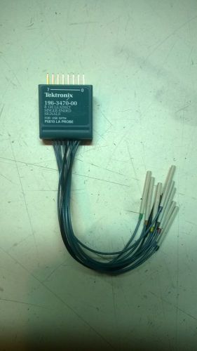 Tektronix 196-3470-00 8 channel leadset single ended use with p6810 la probe for sale