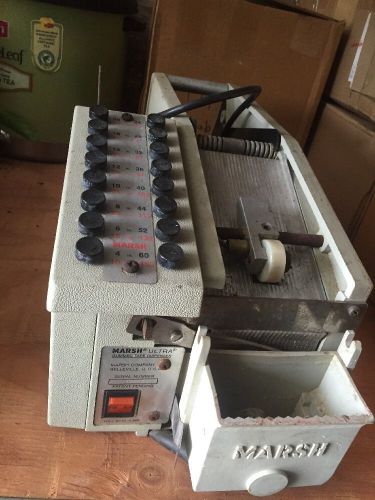 Marsh Ultra Electric Gummed Tape Machine Kraft Paper Brown Tested Working Order