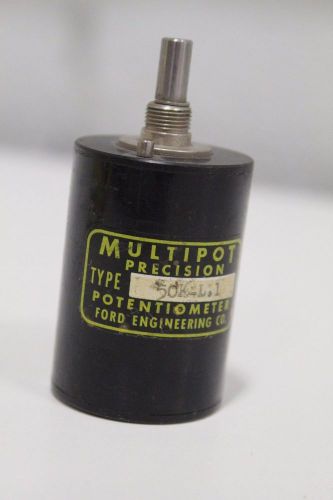 Multipot Precision Type 50k-L.1 Potentiometer Ford Engineering +Free Priority SH
