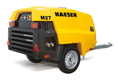 New kaeser m27 towable diesel air compressor tier iv final kaeser m27 for sale