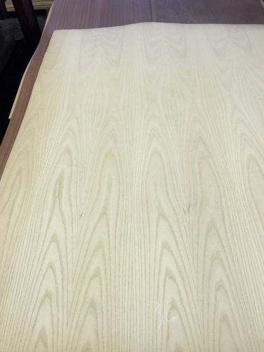 Wood Veneer Ash 34x48 1 Piece 10Mil Paper Backed &#034;EXOTIC&#034; M500 36
