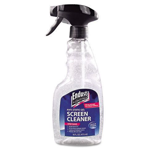 Cleaning Gel Spray for LCD/Plasma, 16oz, Pump Spray