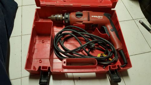 HILTI CORDED DRILL UH650 HAMMER DRILL WITH CASE (Concrete/Steel) Made in Germany