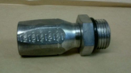 Aeroquip Reusable Hose Fitting Male O-Ring Boss 3/4&#034; x 3/4&#034; (-12) Hose 100R2