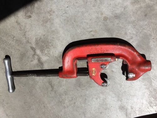 Ridgid No. 4-S Heavy Duty Pipe Cutter rigid wheel 2-4&#034;