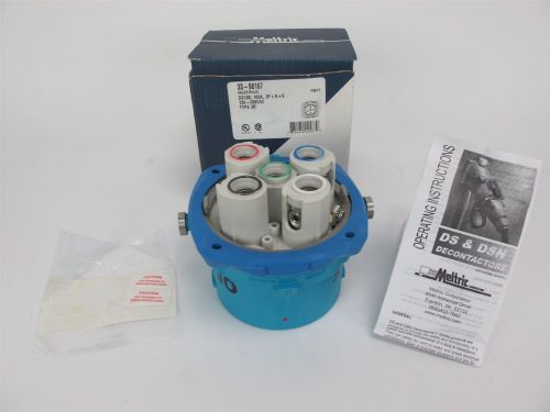 Meltric 33-98167 Inlet/Plug DS100, 100A, 3P+N+E, 120-208VAC, Type 3R