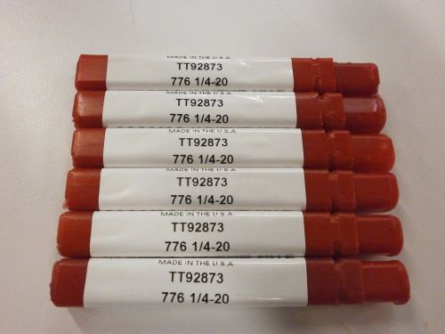 2pc) 1/4-20 h4 thread roll form plug tap tin coated titan usa tt92873 tt104 for sale