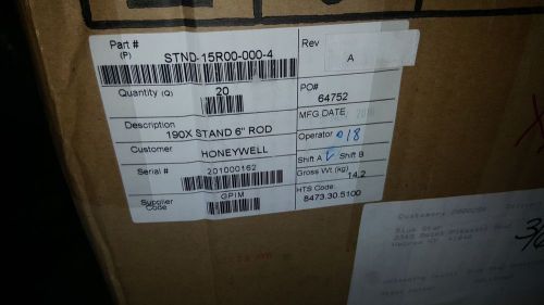 Honeywell STND-15R00-000-4 Scanner Stand 6&#034; Height Lot Of 20 New In Box