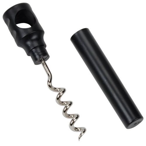 Winco CO-4DK, Black Corkscrew, 2-Piece Pack