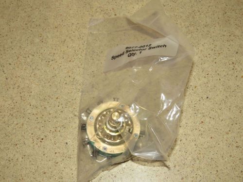 ELECTROSWITCH 205 8816 / SPEED SELECTOR SWITCH 9077-0012 -LOT OF 6 -NEW