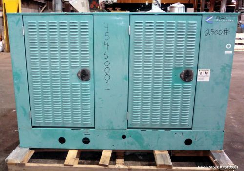 Used- cummins 42 kw standby (36 kw prime) natural gas generator set, model ggfe- for sale