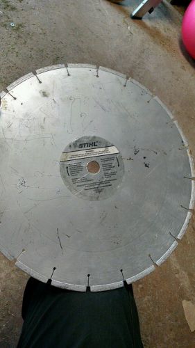 Stihl 14 inch concrete blade