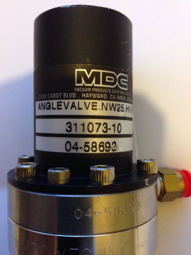 Mdc angle valve. nw/kf25. hv. pneumatics for sale