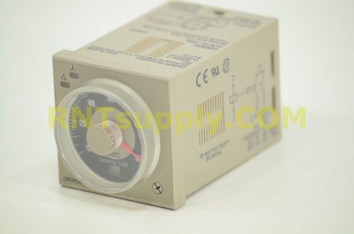 Omron Timer Miniature Solid-State Timer H3CR-G8L 24VAC 5A 250vac 0.5-120s