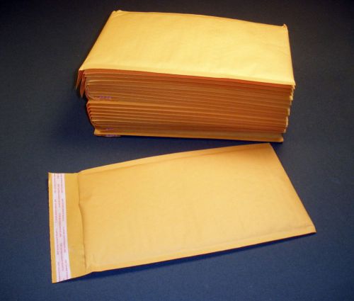 20 COUNT 7 x 11.75+ FLAP KRAFT SELF SEAL BUBBLE LINED SHIPPING ENVELOPE MAILER