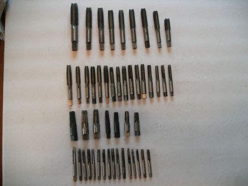 48 Taps - Various Brands &amp; Sizes up to 3/4&#034; Besly - Steel - Machinist
