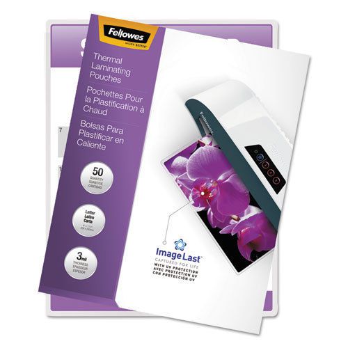 Imagelast laminating pouches with uv protection, 3mil, 11 1/2 x 9, 50/pack for sale