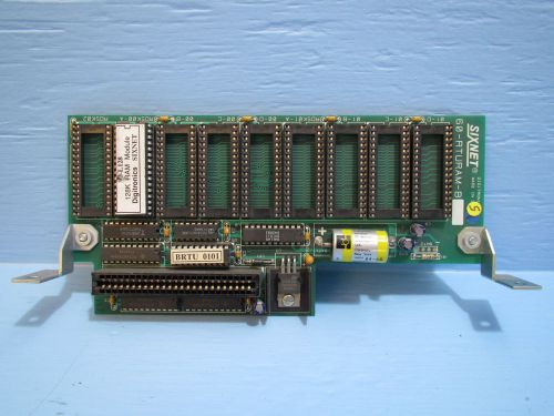 Sixnet 60-RTURAM-B 60-L128 128k PLC RDSK00-A RDSK02 CB434A1 Digitronics Six Net