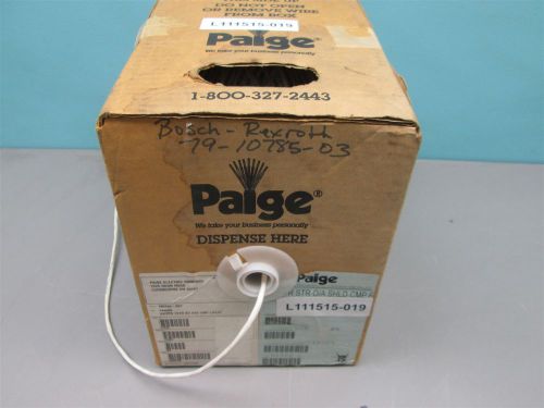 24 AWG 2 Pair Conductor Wire Paige LoVo 24/2PR Cable 744005 CL3P/CMP ROHS